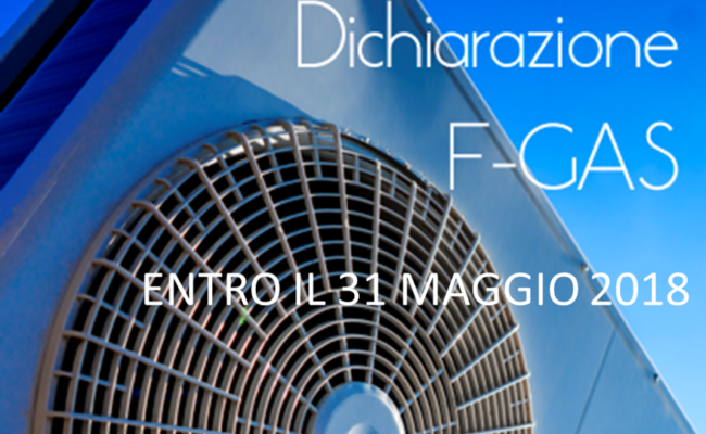 dichiarazione F-Gas 2018